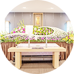 お花の祭壇
